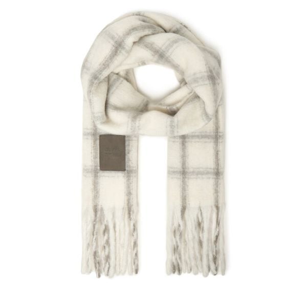 Szalik Guess. Brązowe szaliki i chusty damskie Guess, z aplikacjami. Za 159.99 zł.