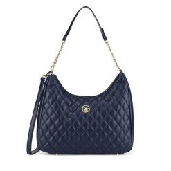 Torebka Beverly Hills Polo Club. Niebieskie torebki do ręki damskie Beverly Hills Polo Club, bez wzorów, klasyczne, bez dodatków. Za 249.99 zł.