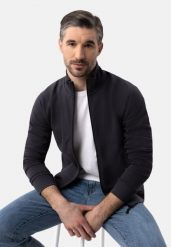 Bawełniana bluza B-GUEST. Szare bluzy męskie Volcano, m, bez wzorów, z bawełny, bez kaptura. Za 179.99 zł.