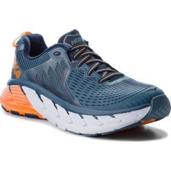 Buty HOKA ONE ONE - Gaviota 1016301 Bluestone/Black Iris. Niebieskie buty sportowe męskie Hoka One One, z materiału. W wyprzedaży za 479.00 zł.
