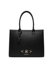 Nine West Torebka EO-Mulberry Grace-LDA8450 Czarny. Czarne torebki do ręki damskie Nine West, bez wzorów, z materiału, bez dodatków. Za 329.99 zł.