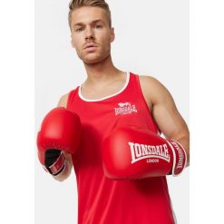 Tank top Lonsdale Amateur. Czerwone t-shirty męskie Lonsdale, bez wzorów, sportowe, bez kołnierzyka. Za 168.50 zł.