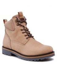 Badura Trapery MI08-BOWER-01 Beżowy. Brązowe śniegowce i trapery męskie Badura, z nubiku, bez zapięcia. Za 369.99 zł.