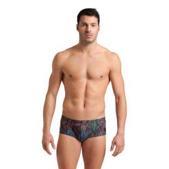 Szorty Kąpielowe Arena Overview Swim Low Waist Short. Zielone kąpielówki męskie Arena, m, bez wzorów, z materiału, do pływania. Za 107.09 zł.