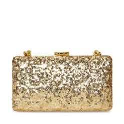 Torebka LAUREN RALPH LAUREN. Żółte kopertówki damskie Lauren Ralph Lauren, bez wzorów, bez dodatków. Za 1,399.00 zł.