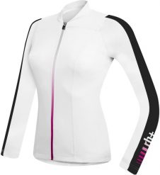 Zero RH+ Damska koszulka rowerowa zeroRH+ Spirit LS FZ white-black - XL (ECD0260). Białe kurtki damskie xl, bez wzorów, bez kaptura. Za 180.43 zł.