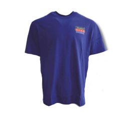 Koszulka BUTTER GOODS x PUMA Graphic T-shirt Peacoat - 534058-84. Niebieskie t-shirty męskie Puma, bez wzorów, bez kołnierzyka. Za 162.29 zł.