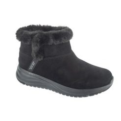 Buty zimowe damskie, Slip-Ins: On-The-Go Stellar - Daphne. Czarne trampki i tenisówki damskie Skechers, bez wzorów, bez zapięcia. Za 329.99 zł.