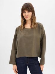 Drykorn Bluzka - Aimera Kobiety zielony, 38. Zielone bluzki damskie DRYKORN, bez wzorów, bez kołnierzyka, bez ramiączek. Za 379.95 zł.