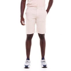 Odzież sportowa lekka z bawełna z kieszenie na co dzień. Brązowa krótkie spodenki sportowe męskie LEONE 1947 APPAREL, m, bez wzorów, z bawełny, na fitness i siłownię. W wyprzedaży za 124.20 zł.