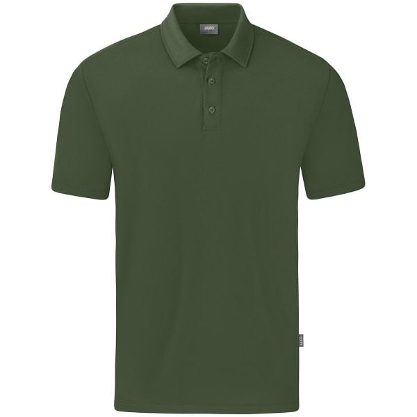 Polo Jako Organic Stretch. Zielone koszulki polo męskie Jako, bez wzorów, sportowe, bez ramiączek. Za 219.50 zł.