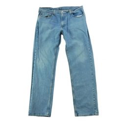 Spodnie męskie jeansowe Levi Strauss 559 Relaxed fit W38/L34. Niebieskie spodnie sportowe męskie Levi's, l, bez wzorów, z jeansu. Za 102.20 zł.