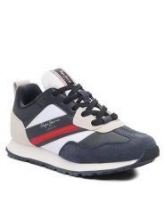 Pepe Jeans Sneakersy PBS30574 Granatowy. Niebieskie buty sportowe chłopięce Pepe Jeans, bez wzorów, z jeansu, bez zapięcia. Za 219.99 zł.