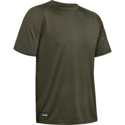 Koszulka Under Armour Tactical Tech™. Zielone koszulki sportowe męskie Under Armour, xs, bez wzorów, z materiału, bez kołnierzyka, bez ramiączek. Za 157.35 zł.