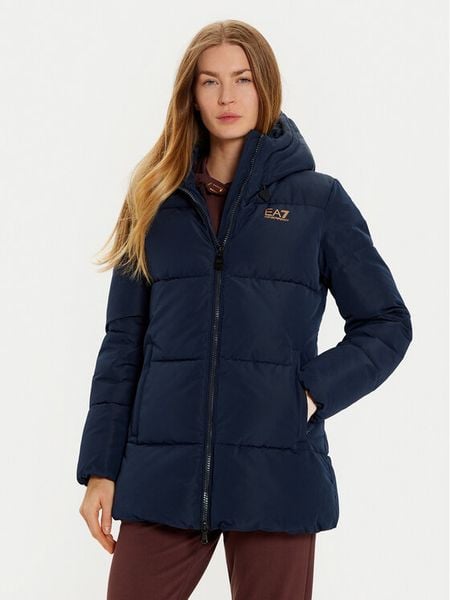EA7 Emporio Armani Kurtka zimowa 6DTK03 TN8AZ 0562 Granatowy Regular Fit. Niebieskie kurtki damskie EA7 Emporio Armani, na zimę, xxl, bez wzorów, z syntetyku, bez kaptura. Za 1,059.00 zł.