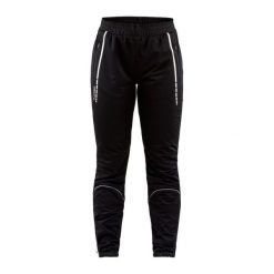 Spodnie damskie zapinane na zamek Craft club. Czarne spodnie sportowe damskie Craft, bez wzorów, na fitness i siłownię. Za 466.30 zł.