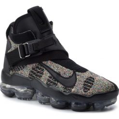 Buty NIKE - Vapormax Premier Flyknit AO3241 003 Black/Signal Blue/Green Strike. Czarne półbuty na co dzień męskie Nike, z materiału, bez zapięcia. W wyprzedaży za 819.00 zł.