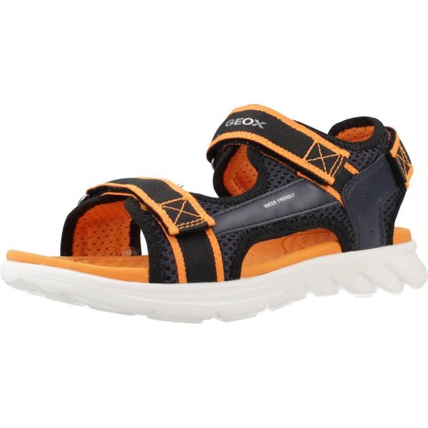 Sandały Geox J Sandal Airadyum B. Czerwone sandały chłopięce Geox, z gumy, bez zapięcia. Za 212.99 zł.