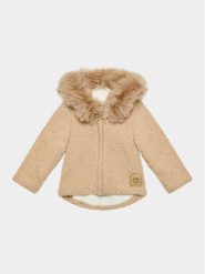 Jamiks Kurtka przejściowa Cirilla JZG244 Beżowy Regular Fit. Brązowe kurtki i płaszcze dla dziewczynek Jamiks, bez wzorów, z bawełny, bez kaptura. Za 189.99 zł.