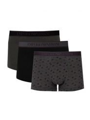 Emporio Armani Bokserki "3 Pack" | 112130 4F717 | Mężczyzna | Czarny, Khaki. Brązowe bokserki męskie Emporio Armani, m, bez wzorów, z bawełny. W wyprzedaży za 179.00 zł.