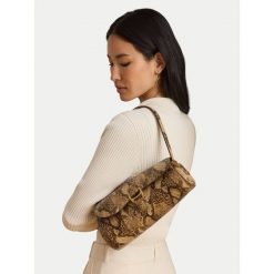 Torebka LAUREN RALPH LAUREN. Brązowe torebki do ręki damskie Lauren Ralph Lauren, bez wzorów, klasyczne, bez dodatków. Za 1,699.00 zł.