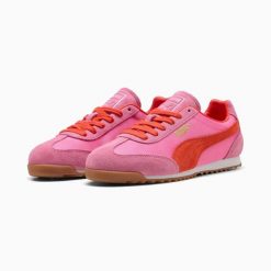 Buty sportowe damskie Puma ARIZONA ENRGY 40383101. Czerwone obuwie sportowe damskie Puma, bez wzorów, z gumy. Za 298.49 zł.