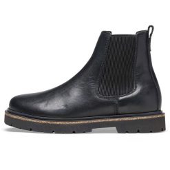 Klapki Birkenstock Highwood Slip On Dorosłych. Czarne klapki męskie Birkenstock, z gumy, eleganckie. Za 815.60 zł.