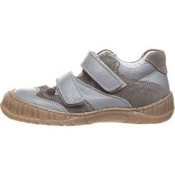 Skórzane sneakersy w kolorze szarym. Trampki i tenisówki chłopięce marki Bo-Bell. W wyprzedaży za 185.95 zł.