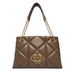 Torebka LOVE MOSCHINO. Brązowe torebki do ręki damskie Love Moschino, bez wzorów, klasyczne, bez dodatków. Za 999.00 zł.