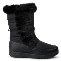 Damskie turystyczne buty zimowe Valdare Hi. Czarne obuwie sportowe damskie Dare 2b, na zimę, trekkingowe. W wyprzedaży za 449.99 zł.