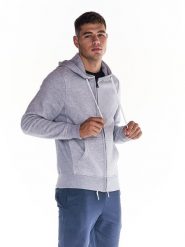 Bluza z bawełna z kaptur na co dzień na siłownię. Czerwone bluzy męskie LEONE 1947 APPAREL, l, bez wzorów, z bawełny, bez kaptura, na fitness i siłownię. Za 189.41 zł.