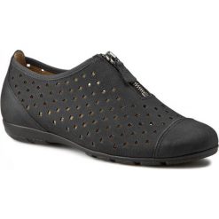 Półbuty GABOR - 44.164.16 Nightblue. Niebieskie półbuty damskie Gabor, z nubiku. W wyprzedaży za 259.00 zł.