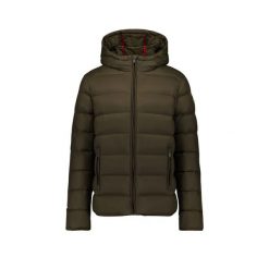 Kurtka puchowa JOTT Johny. Zielone kurtki męskie jott, m, bez wzorów, z puchu, bez kaptura. W wyprzedaży za 842.50 zł.