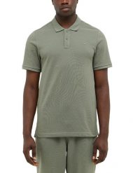 Męski T-Shirt Mustang Style Palco Agave Green 1016878 6473. Zielone koszulki polo męskie Mustang, m, bez wzorów, bez ramiączek. Za 99.99 zł.