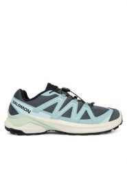 Salomon Trekkingi Examotion W L47962300 Zielony. Zielone obuwie sportowe damskie Salomon, bez wzorów, z materiału, do biegania. Za 549.99 zł.