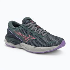 Buty do biegania damskie Mizuno Wave Revolt 3. Czerwone obuwie sportowe damskie Mizuno, bez wzorów, z gumy, do biegania, mizuno wave. Za 219.99 zł.