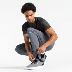 Męskie spodnie sportowe Sprinted. Szare spodnie sportowe męskie Dare 2b, m, bez wzorów, z dresówki, na fitness i siłownię. W wyprzedaży za 133.10 zł.