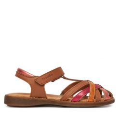 Sandały Froddo. Czerwone sandały dziewczęce Froddo, bez zapięcia. Za 319.99 zł.