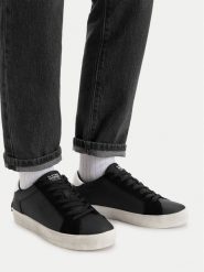 G-Star Raw Sneakersy CEO-YG240112-01L Czarny. Czarne półbuty damskie G-Star, bez wzorów, ze skóry, retro, bez obcasa, bez zapięcia. Za 263.99 zł.