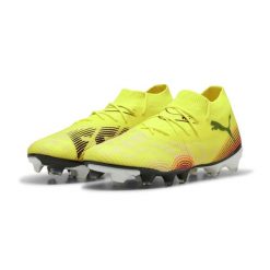 Damskie buty piłkarskie FUTURE 8 MATCH FG/AG PUMA. Czarne obuwie sportowe damskie Puma, bez wzorów, z dzianiny, do piłki nożnej. Za 341.00 zł.