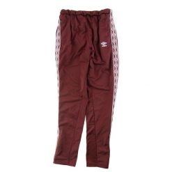 Second life - Umbro męskie spodnie dresowe vintage Y2K - Stan dobry. Czerwone spodnie sportowe męskie Umbro, l, bez wzorów, z dresówki, do biegania. Za 85.16 zł.