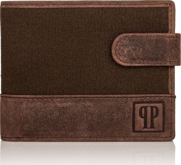 Paolo Peruzzi PORTFEL MĘSKI PAOLO PERUZZI RFID T-03-BR. Portfele męskie Paolo Peruzzi, bez wzorów. Za 84.85 zł.