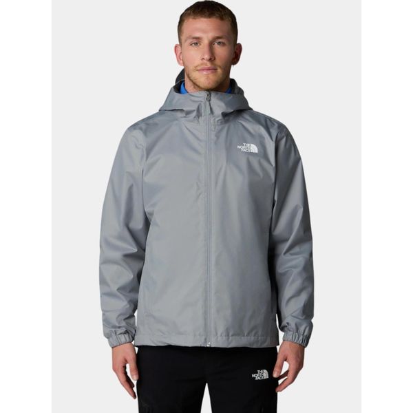 Płaszcz przeciwdeszczowy męski The North Face M Quest. Szare kurtki męskie The North Face, l, bez wzorów, z poliesteru, trekkingowe. Za 447.99 zł.