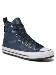 Converse Trzewiki Chuck Tas Berkshire Boot A05571C Granatowy. Niebieskie botki męskie Converse, bez wzorów, ze skóry, bez zapięcia. Za 359.99 zł.