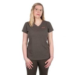Damska koszulka v-neck Fox WC. Zielone t-shirty damskie FOX, l, bez wzorów, z bawełny, bez kołnierzyka. Za 150.50 zł.