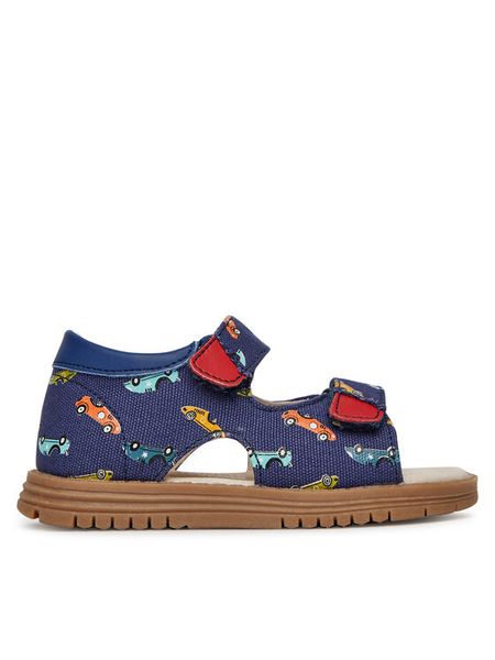 Lasocki Kids Sandały AVO 354-029 Granatowy. Niebieskie sandały chłopięce Lasocki Kids, z materiału, bez zapięcia. Za 109.99 zł.