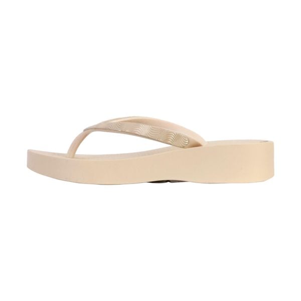 Japonki damskie Ipanema Mesh X Plat. Brązowe klapki damskie Ipanema, bez wzorów, z materiału, sportowe, bez obcasa. Za 79.00 zł.