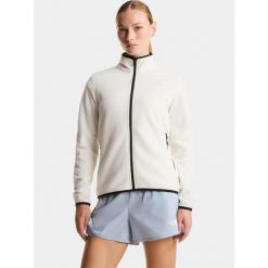 Sweter Damski The North Face W Glacier. Białe swetry damskie The North Face, bez wzorów, z polaru, sportowe, bez kołnierzyka, bez ramiączek, bez kaptura. Za 399.00 zł.