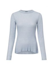 BOSS Orange Sweter - Fennona Kobiety niebieski, M. Niebieskie swetry damskie Boss Orange, m, bez wzorów, prążkowane, eleganckie, bez kołnierzyka, bez ramiączek, bez kaptura. Za 349.95 zł.