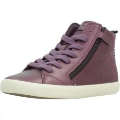 Buty GEOX J664ND 0AUAJ Rose. Czerwone obuwie sportowe damskie Geox, bez wzorów, z syntetyku, na fitness i siłownię. Za 229.99 zł.